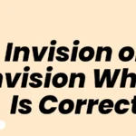 Invision or Envision Which Is Correct