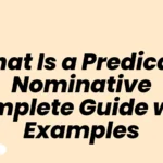 What Is a Predicate Nominative Complete Guide with Examples