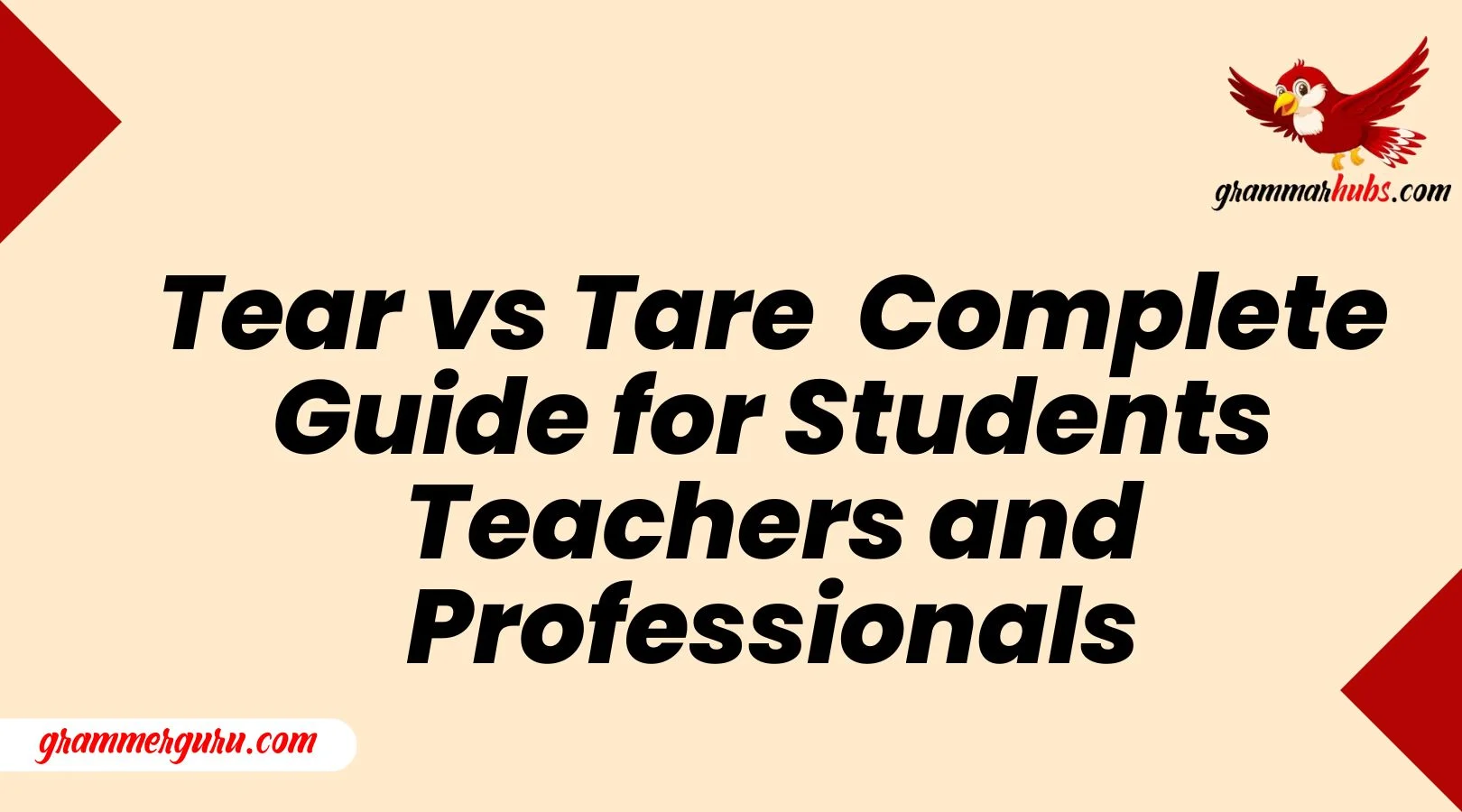 Tear vs. Tare – Complete Guide for Students, Teachers, and Professionals